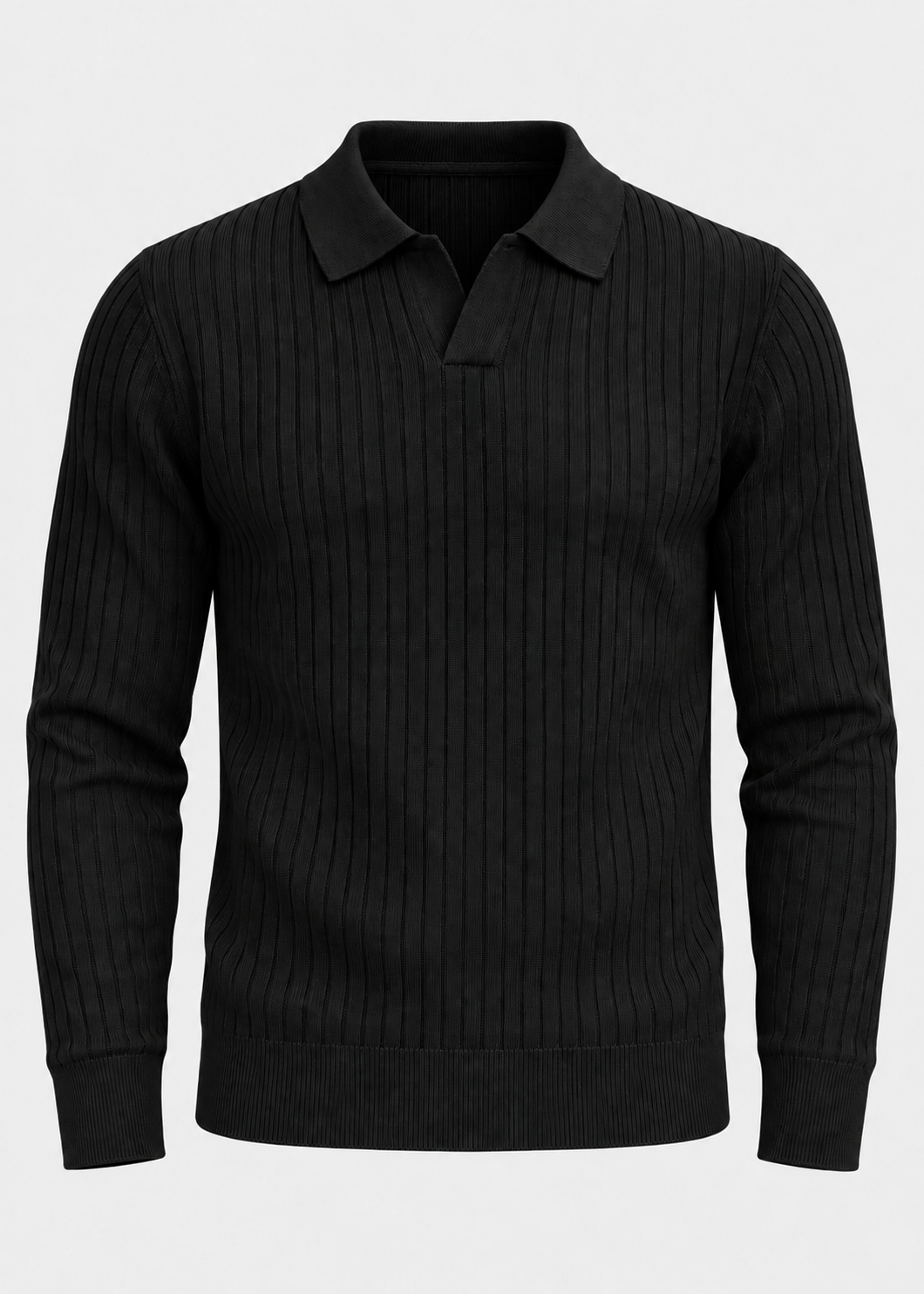 Men’s Tailored Knitted Shirt | Stretch Knit Button-Up | Business Casual Smart Fit Shirt | Steven & Levon