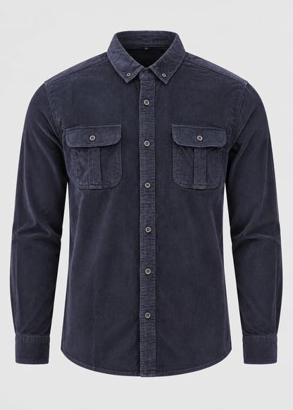 Men’s Stylish Shirt | Men | Button-Up Long Sleeve Shirt | Smart Casual Everyday Wear | Steven & Levon