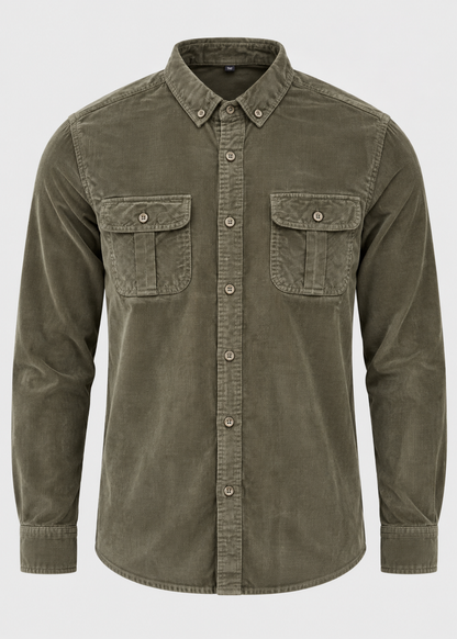 Men’s Stylish Shirt | Men | Button-Up Long Sleeve Shirt | Smart Casual Everyday Wear | Steven & Levon