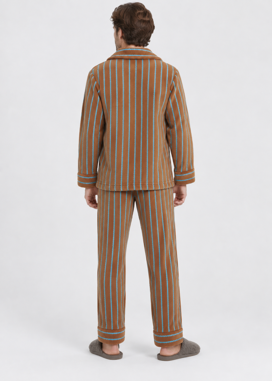 Winter Pyjama Set | Coral Fleece | 2-Piece Warm Loungewear | Steven & Levon