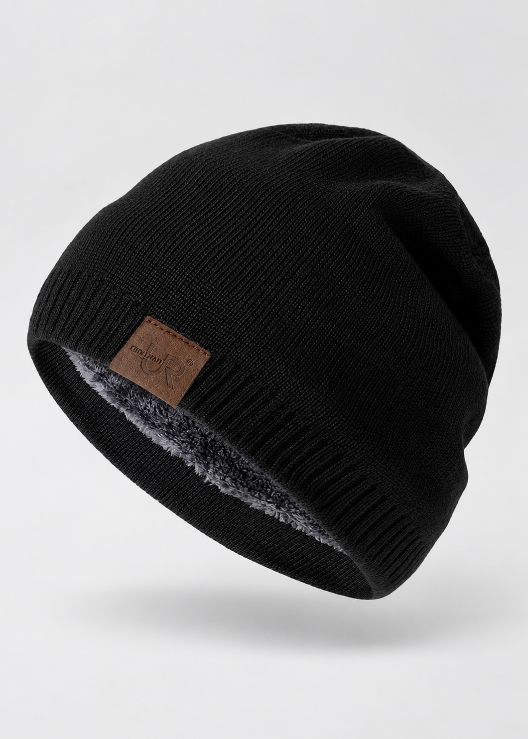 Winter Beanie | Unisex Warm Fur Lined Knitted Hat for Outdoor Sports & Casual Wear | Steven & Levon