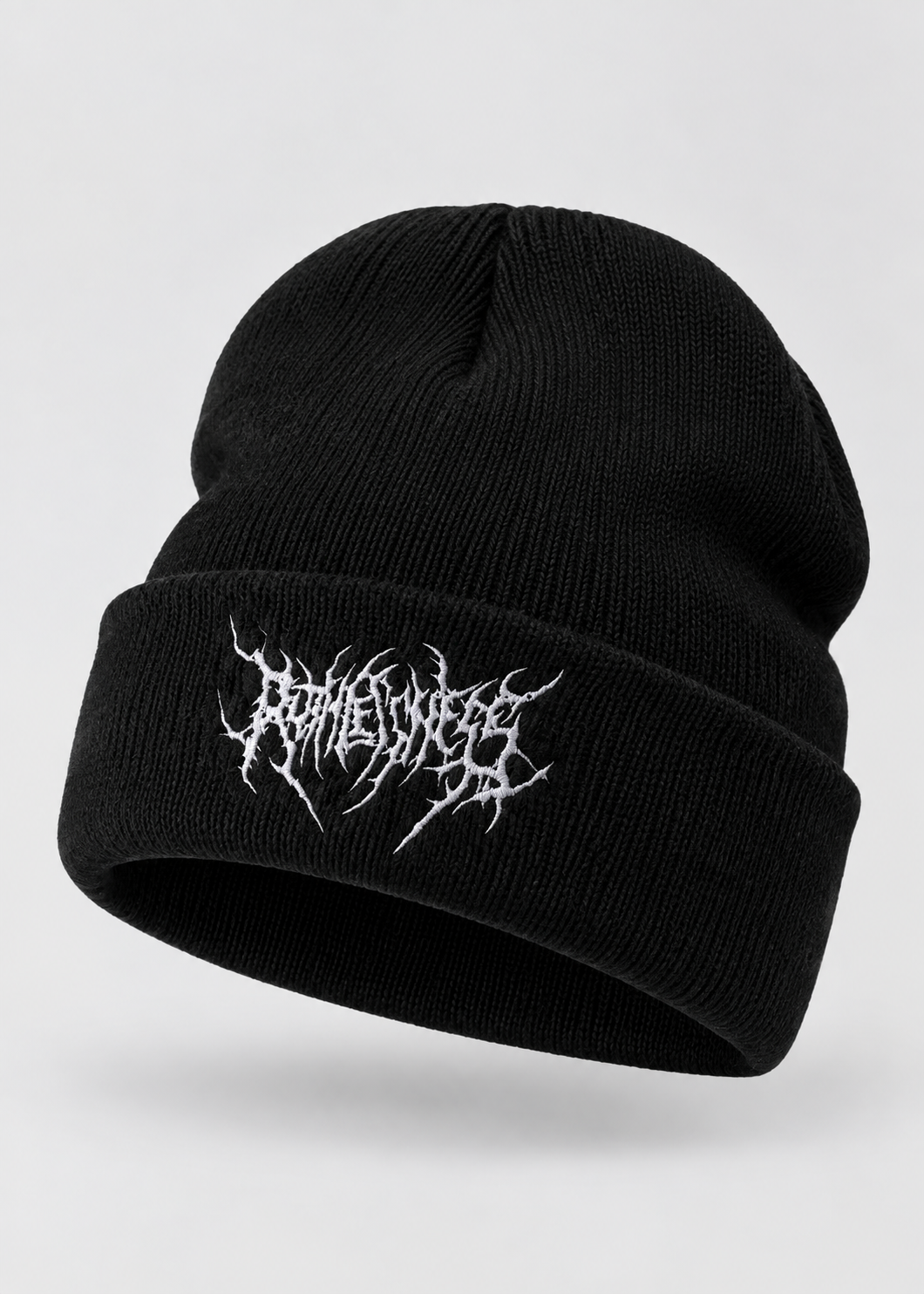 Knit Beanie | Unisex Warm Acrylic Winter Hat Gothic Punk Street Style | Steven & Levon