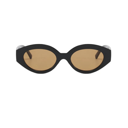 Cat Eye Sunglasses | Women | UV400 Vintage Eyewear | Retro Oval Frame | Fashion Designer Shades | Steven & Levon