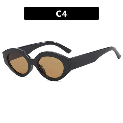 Cat Eye Sunglasses | Women | UV400 Vintage Eyewear | Retro Oval Frame | Fashion Designer Shades | Steven & Levon
