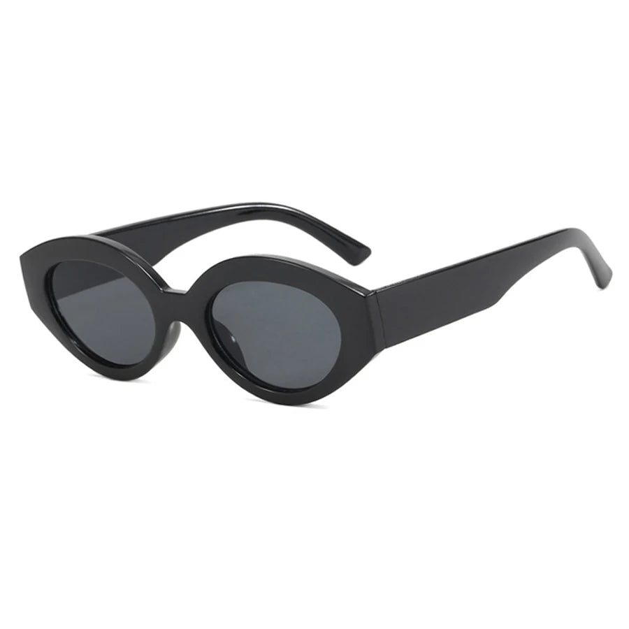 Cat Eye Sunglasses | Women | UV400 Vintage Eyewear | Retro Oval Frame | Fashion Designer Shades | Steven & Levon