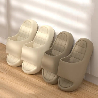 Cloud Cushion Slide Slippers | Unisex EVA Slides | Thick Platform Non-Slip Bathroom & Shower Sandals | Steven & Levon
