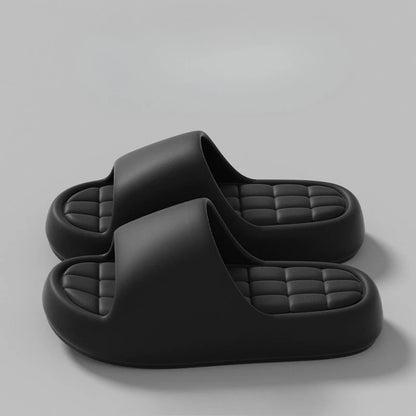 Cloud Cushion Slide Slippers | Unisex EVA Slides | Thick Platform Non-Slip Bathroom & Shower Sandals | Steven & Levon