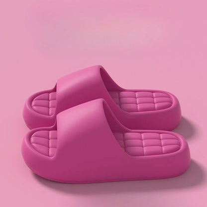 Cloud Cushion Slide Slippers | Unisex EVA Slides | Thick Platform Non-Slip Bathroom & Shower Sandals | Steven & Levon