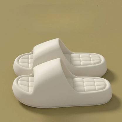 Cloud Cushion Slide Slippers | Unisex EVA Slides | Thick Platform Non-Slip Bathroom & Shower Sandals | Steven & Levon