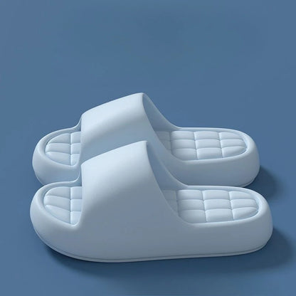 Cloud Cushion Slide Slippers | Unisex EVA Slides | Thick Platform Non-Slip Bathroom & Shower Sandals | Steven & Levon