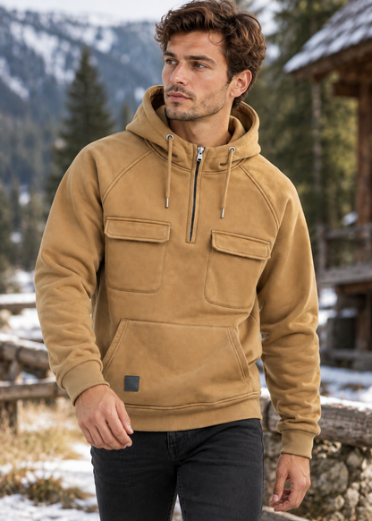 Men's Warm Pullover Hoodie | Casual Autumn & Winter Sweatshirt | Steven & Levon