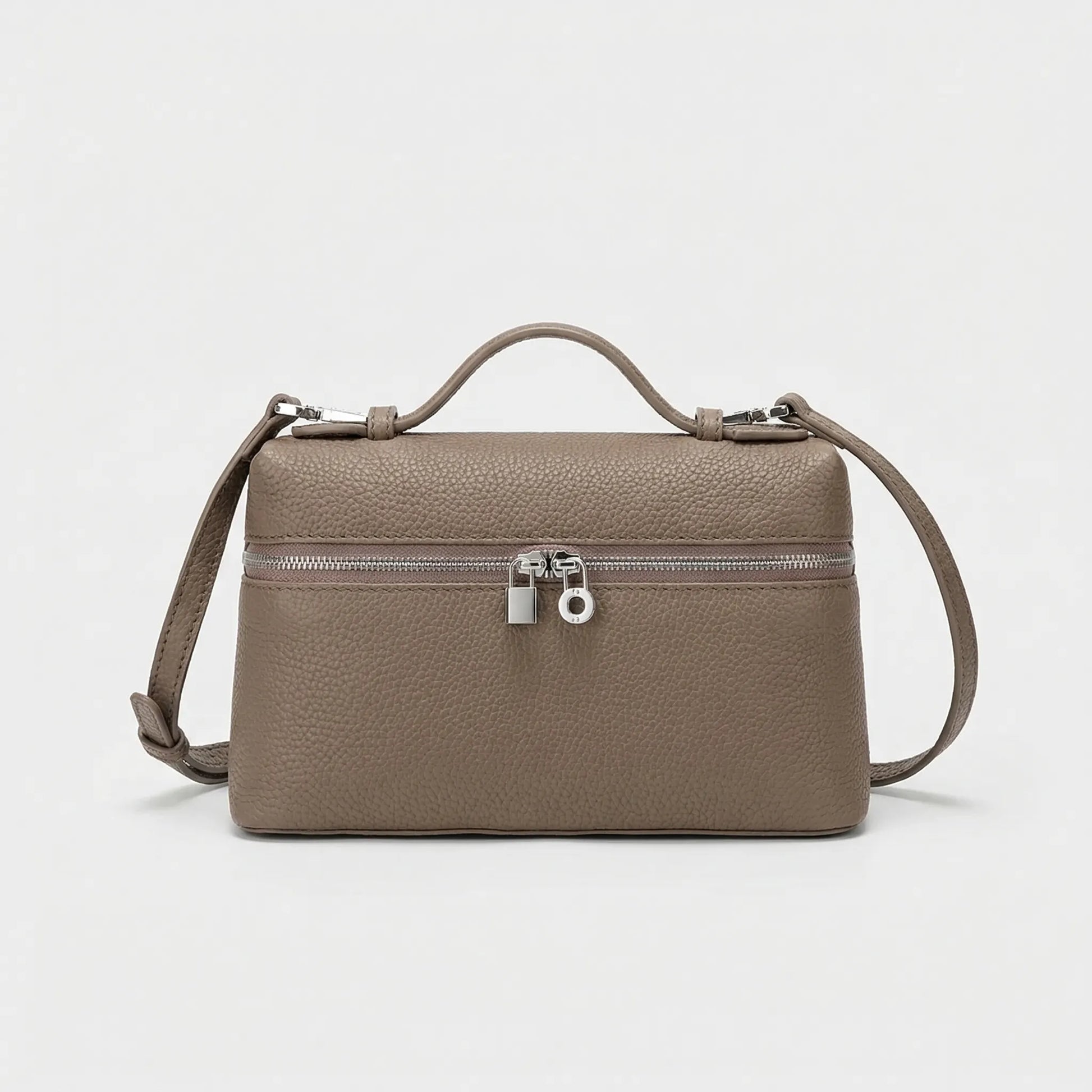 Claspette - Mini Box-Shaped Crossbody Handbag  Daily Errands Carry