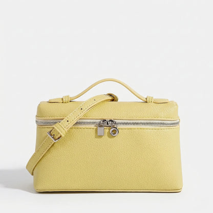 Claspette - Mini Box-Shaped Crossbody Handbag  Daily Errands Carry