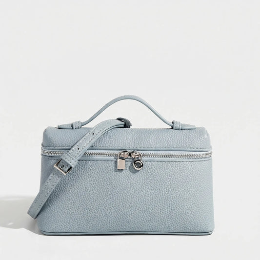 Claspette - Mini Box-Shaped Crossbody Handbag  Daily Errands Carry