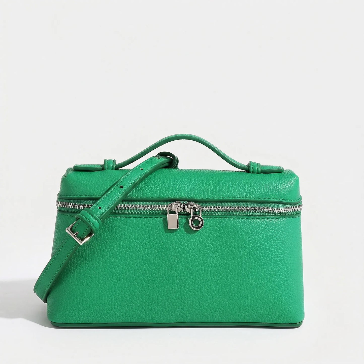 Claspette - Mini Box-Shaped Crossbody Handbag  Daily Errands Carry