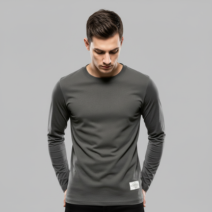 Classic Long Sleeve Men's T-Shirt | Autumn Essential
