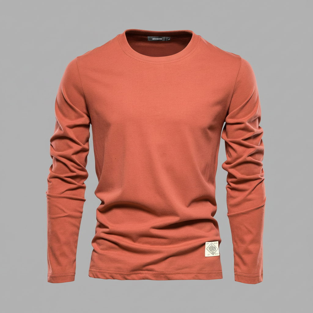 Classic Long Sleeve Men's T-Shirt | Autumn Essential