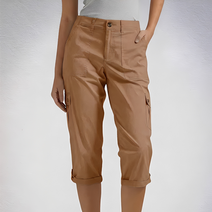 Women's Trousers | Loose Fit Pants | Modern Relaxed Style | Smart Casual Wear | Steven & Levon