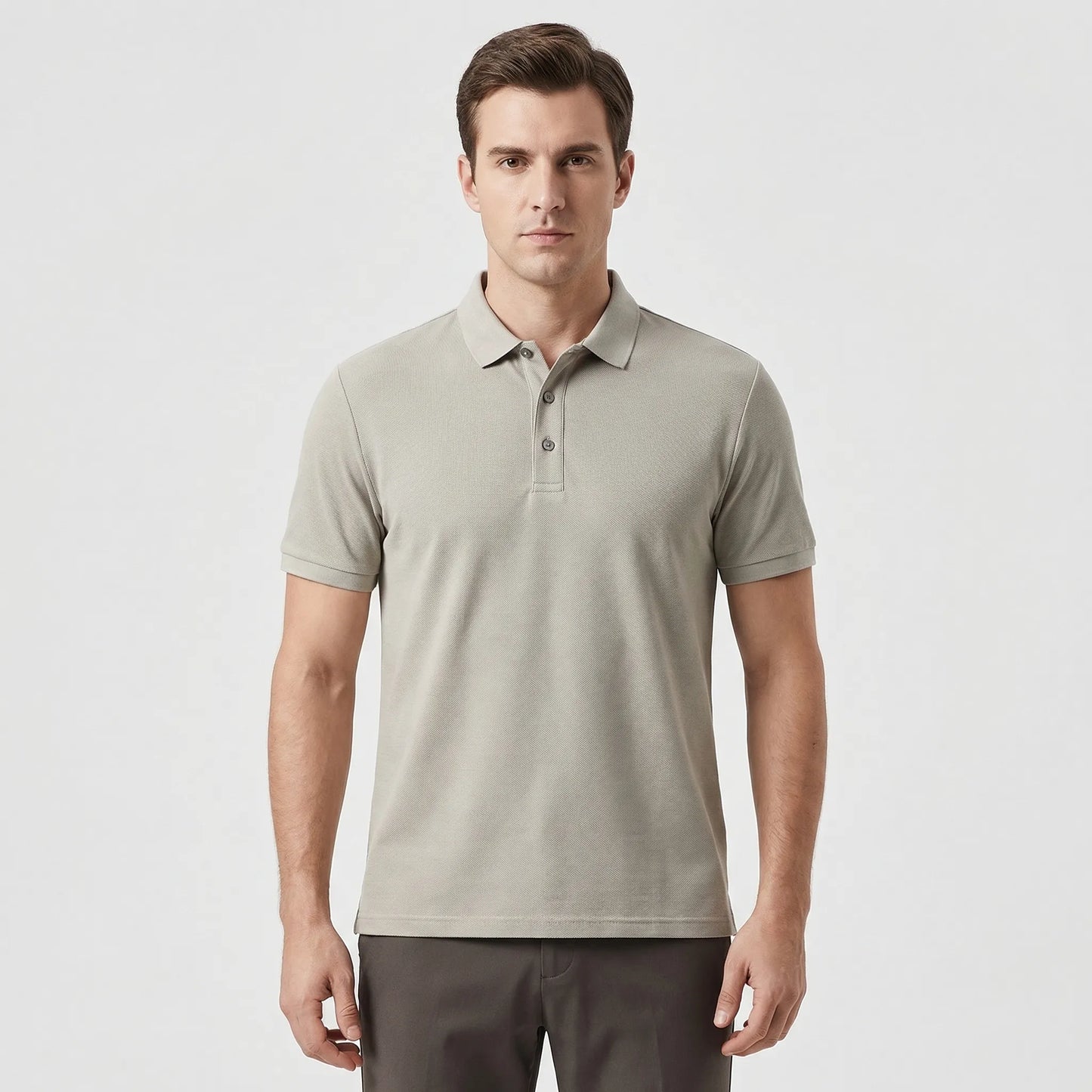 Colaro - Short Sleeve Breathable Polo Shirt  Casual Weekend Wear