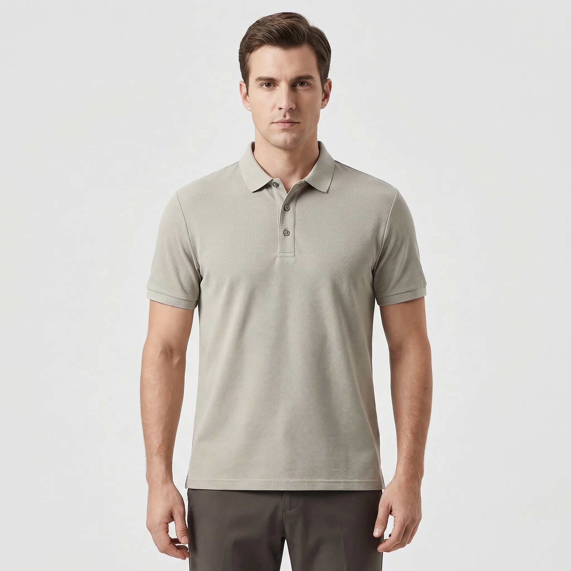 Colaro - Short Sleeve Breathable Polo Shirt  Casual Weekend Wear