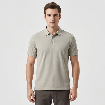 Colaro - Short Sleeve Breathable Polo Shirt  Casual Weekend Wear