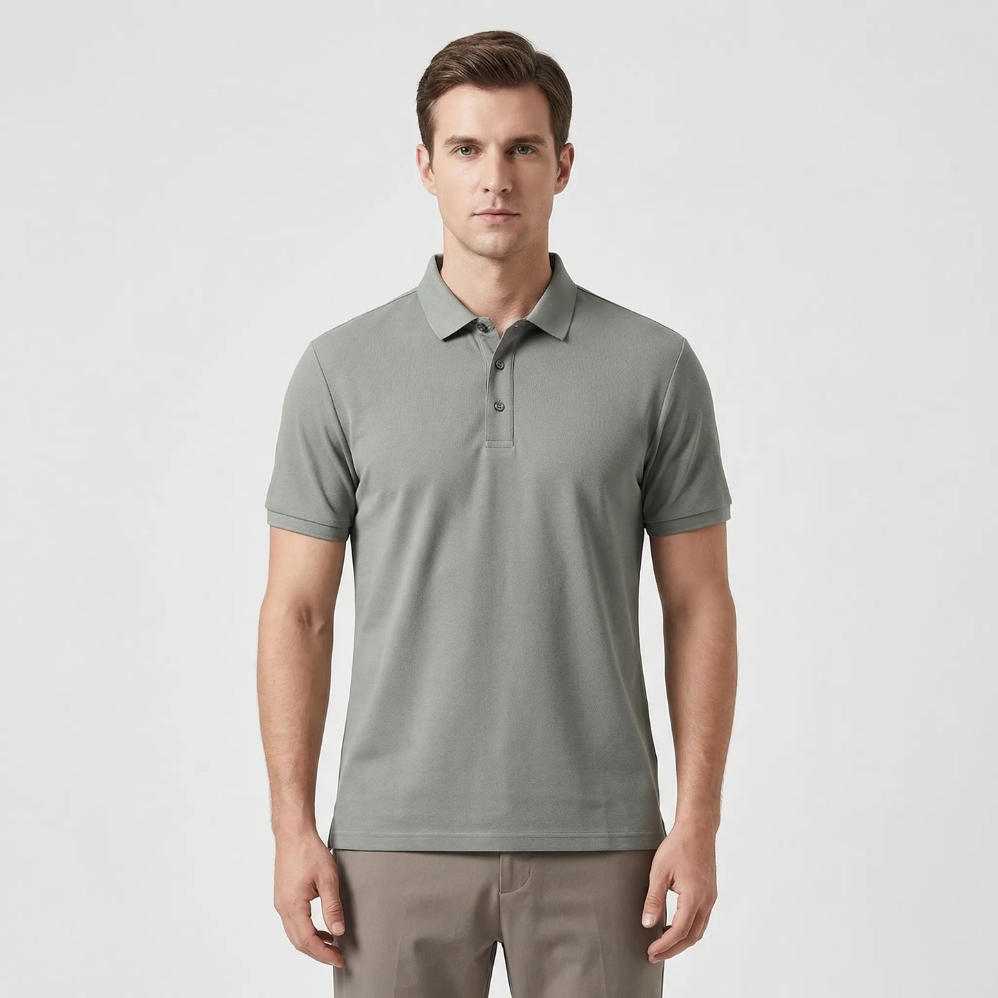 Colaro - Short Sleeve Breathable Polo Shirt  Casual Weekend Wear