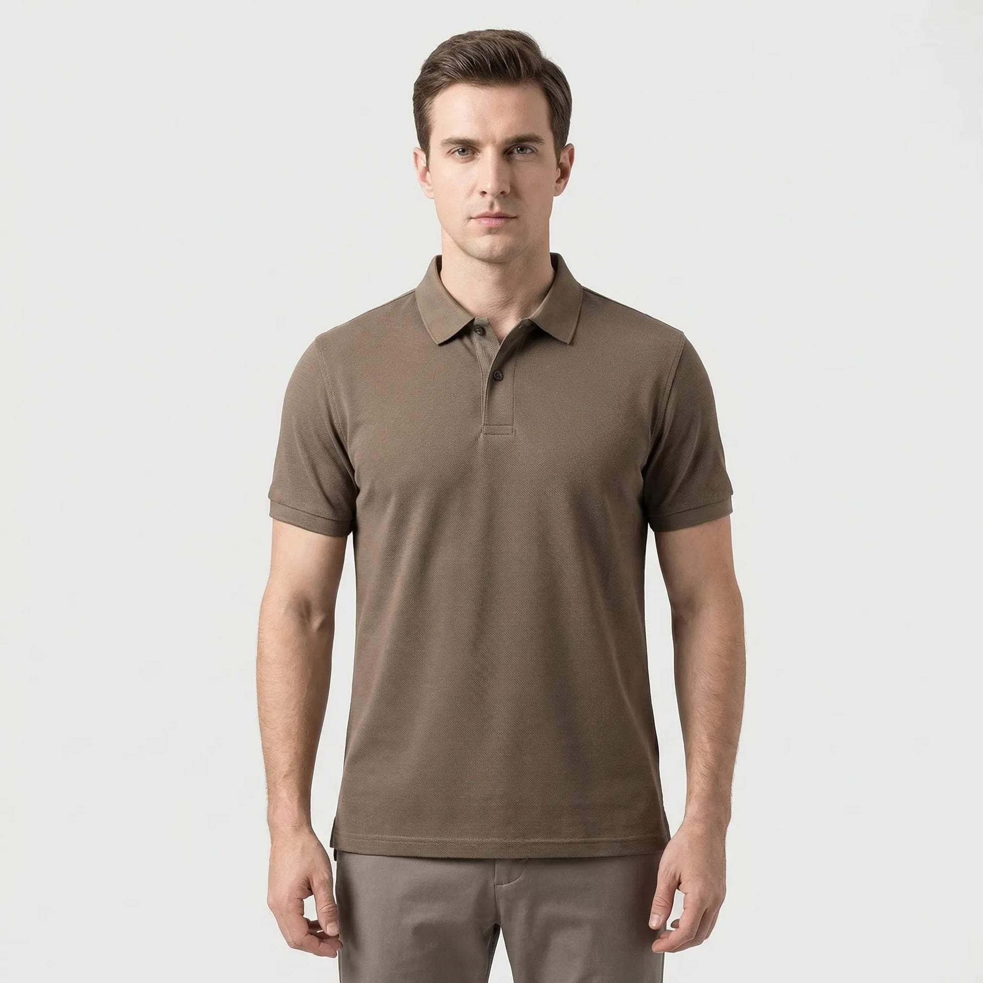 Colaro - Short Sleeve Breathable Polo Shirt  Casual Weekend Wear
