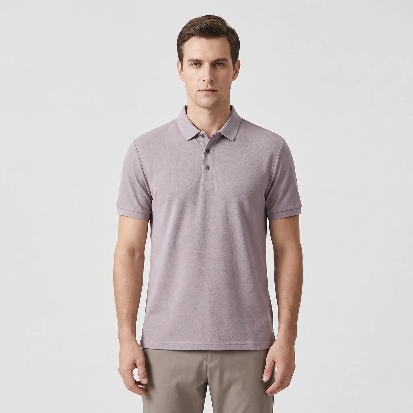 Colaro - Short Sleeve Breathable Polo Shirt  Casual Weekend Wear