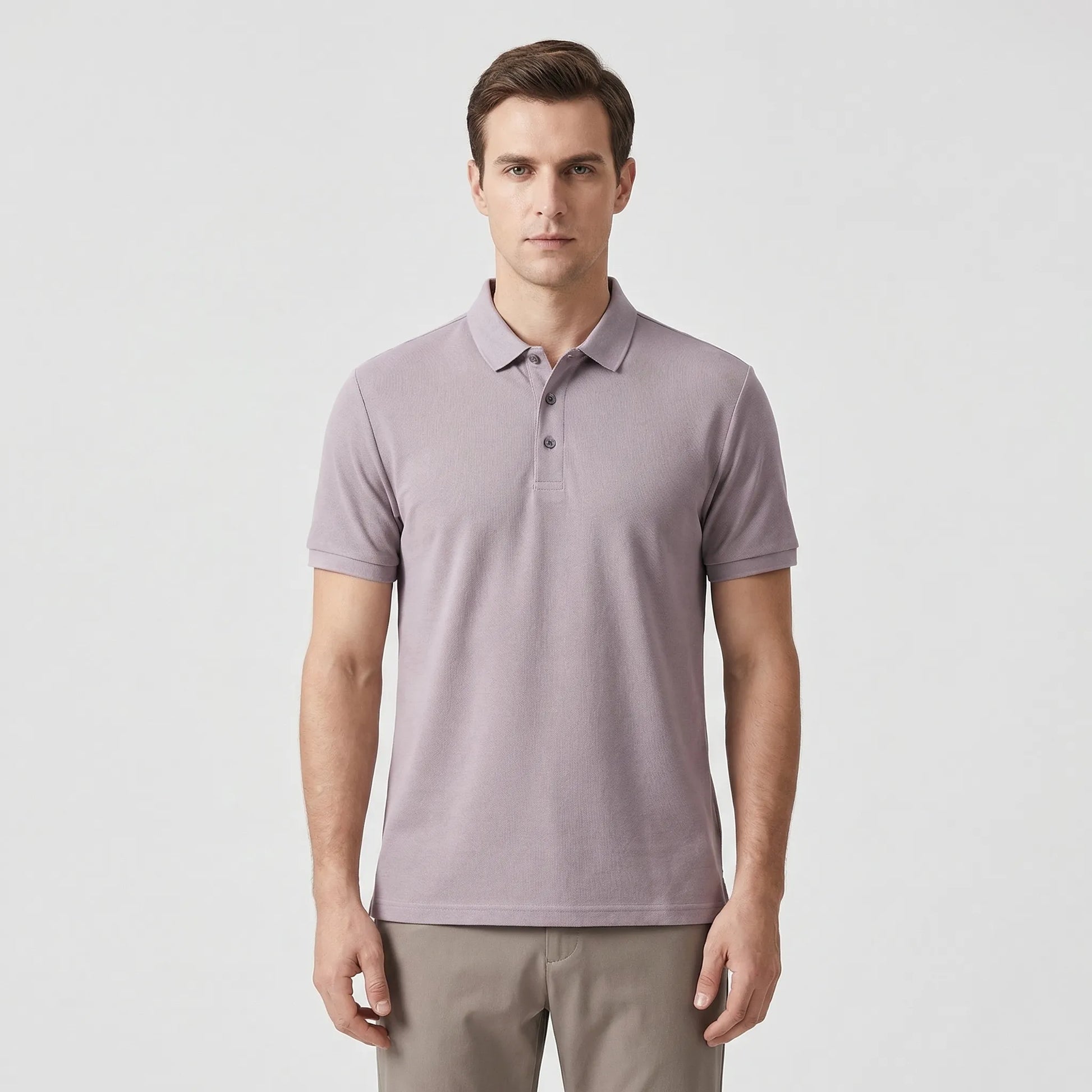 Colaro - Short Sleeve Breathable Polo Shirt  Casual Weekend Wear