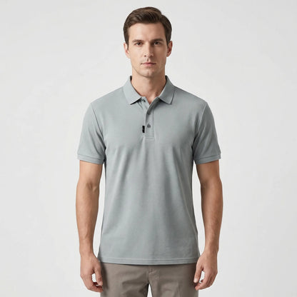 Colaro - Short Sleeve Breathable Polo Shirt  Casual Weekend Wear