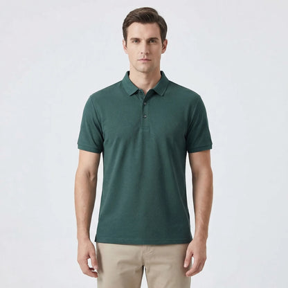 Colaro - Short Sleeve Breathable Polo Shirt  Casual Weekend Wear