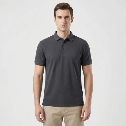 Colaro - Short Sleeve Breathable Polo Shirt  Casual Weekend Wear