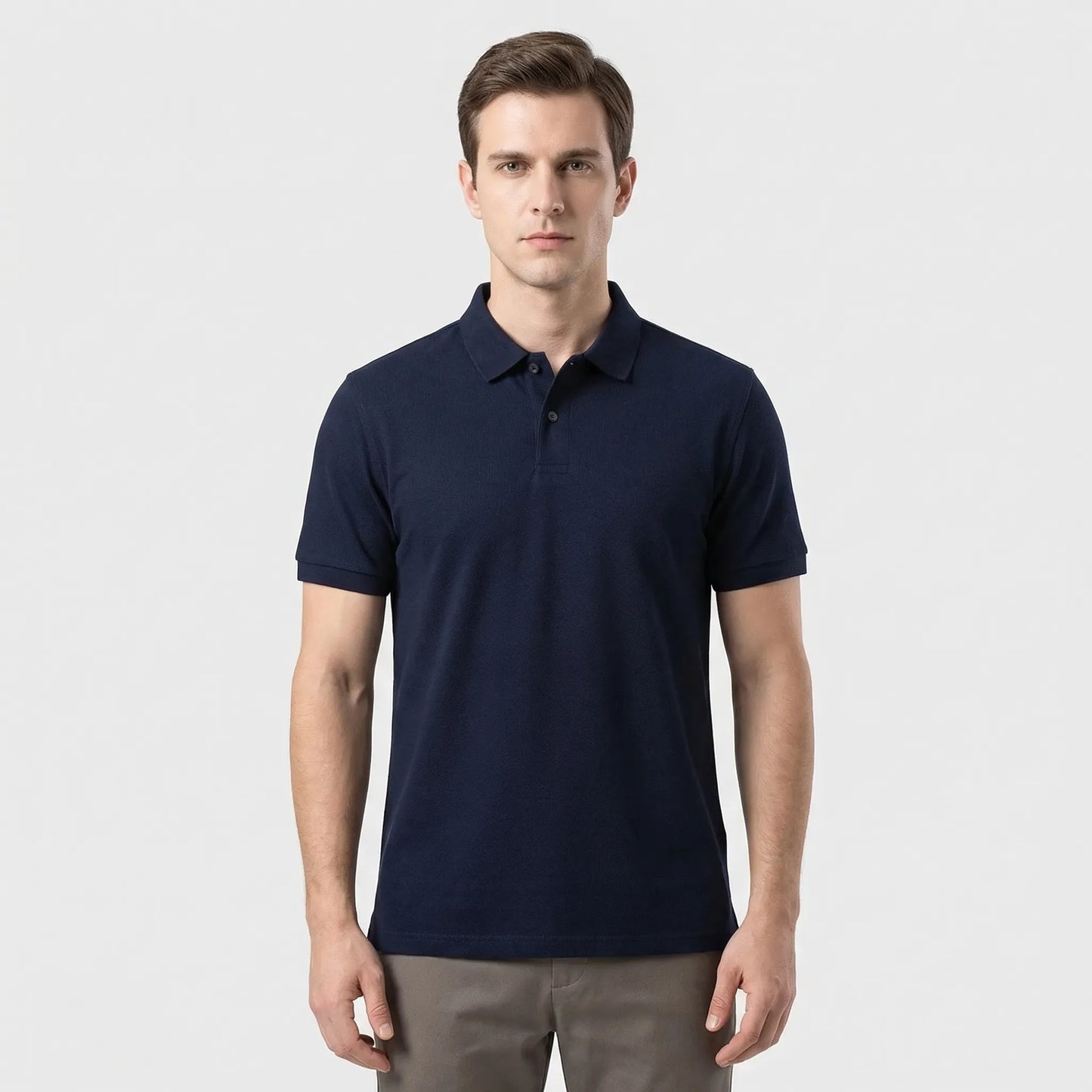 Colaro - Short Sleeve Breathable Polo Shirt  Casual Weekend Wear