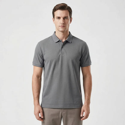 Colaro - Short Sleeve Breathable Polo Shirt  Casual Weekend Wear