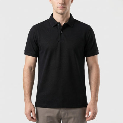 Colaro - Short Sleeve Breathable Polo Shirt  Casual Weekend Wear