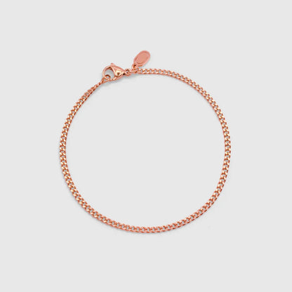 Connell Bracelet | Men | Stainless Steel | Silver, Gold & Rose Gold | 2mm Chain Design | Steven & Levon
