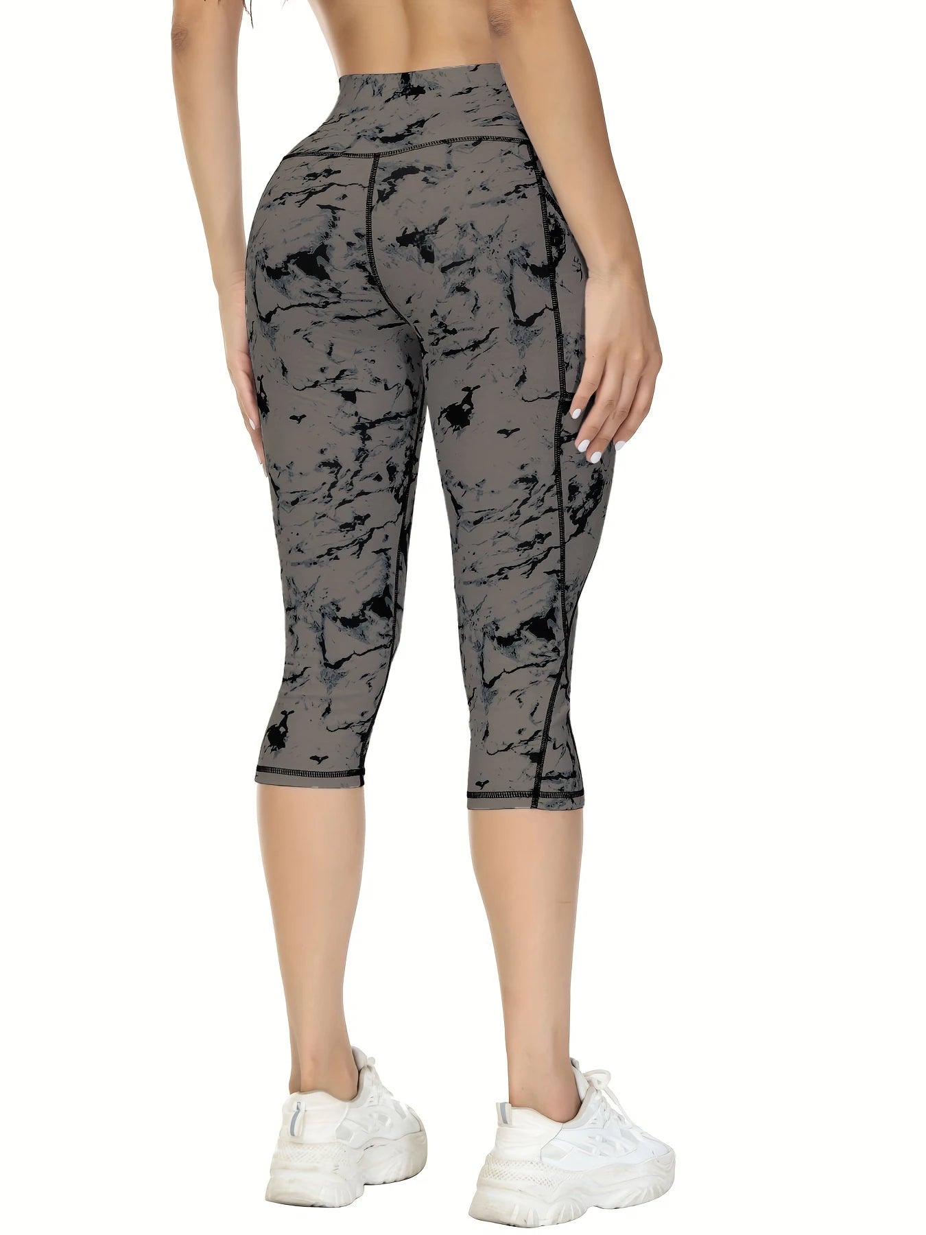 Cora Capri Leggings | High Waisted | Soft with Pockets | Gym & Yoga | Steven & Levon