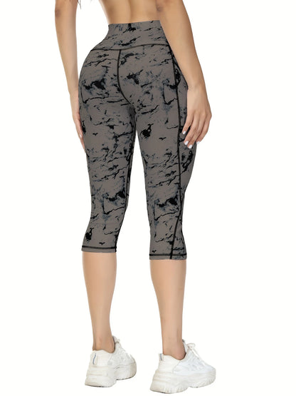 Cora Capri Leggings | High Waisted | Soft with Pockets | Gym & Yoga | Steven & Levon