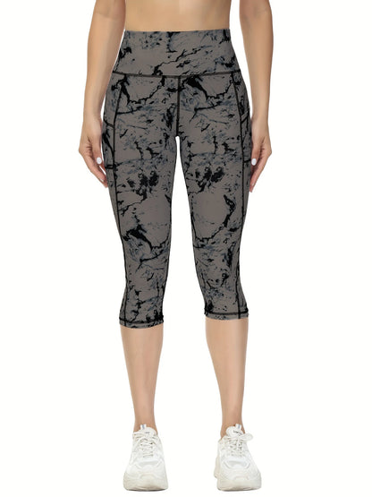 Cora Capri Leggings | High Waisted | Soft with Pockets | Gym & Yoga | Steven & Levon