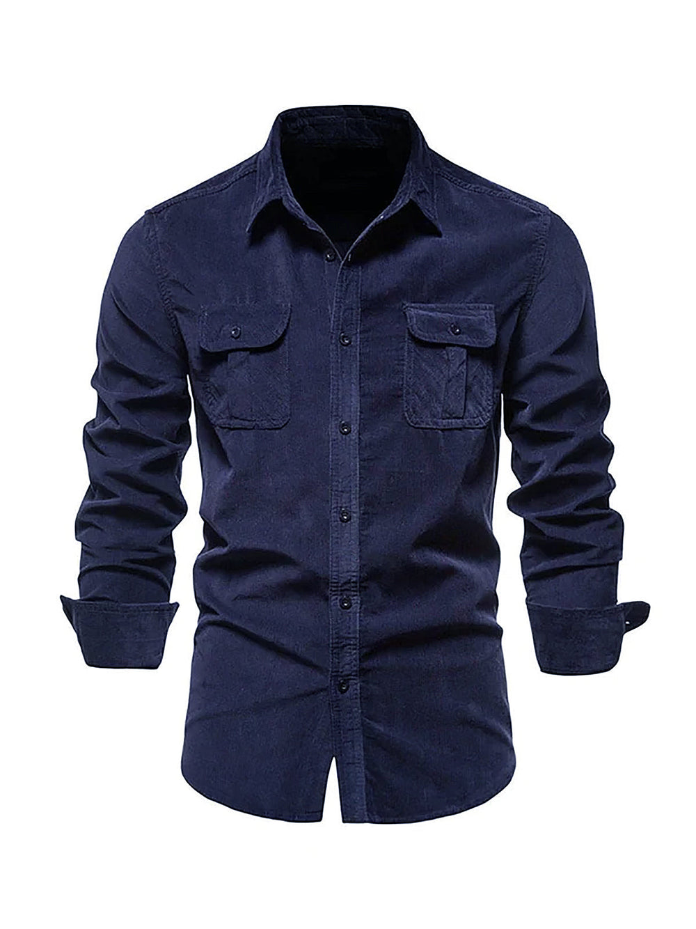 Men’s Stylish Shirt | Men | Soft Button-Up Long Sleeve Shirt | Smart Casual Everyday Wear | Steven & Levon