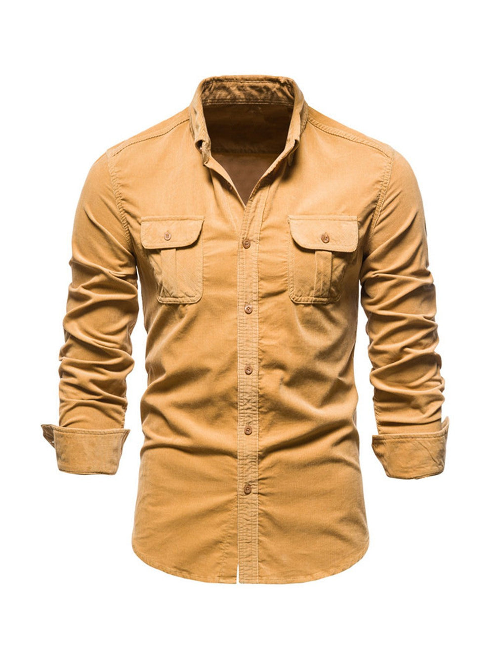 Men’s Stylish Shirt | Men | Soft Button-Up Long Sleeve Shirt | Smart Casual Everyday Wear | Steven & Levon