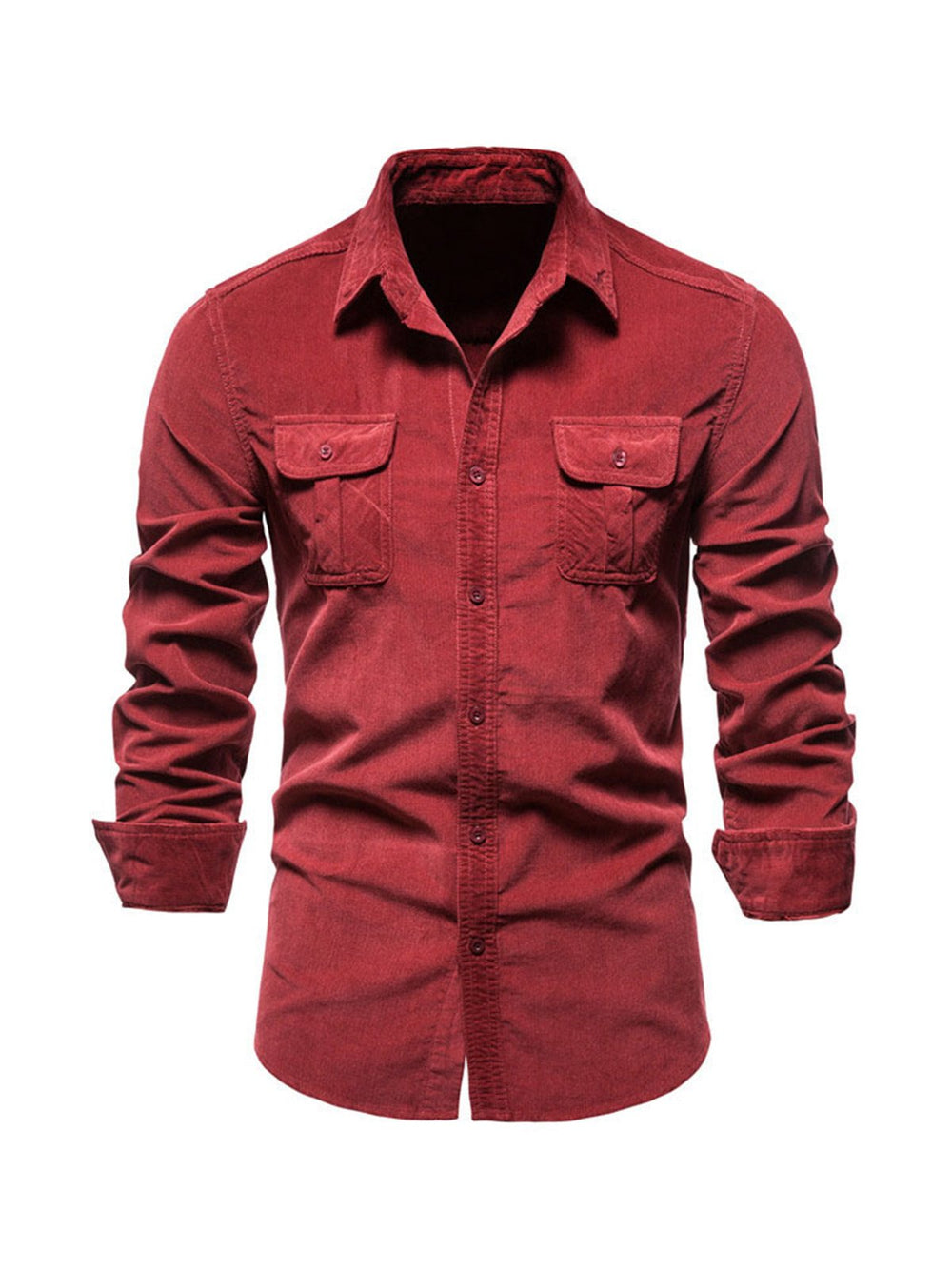 Men’s Stylish Shirt | Men | Soft Button-Up Long Sleeve Shirt | Smart Casual Everyday Wear | Steven & Levon