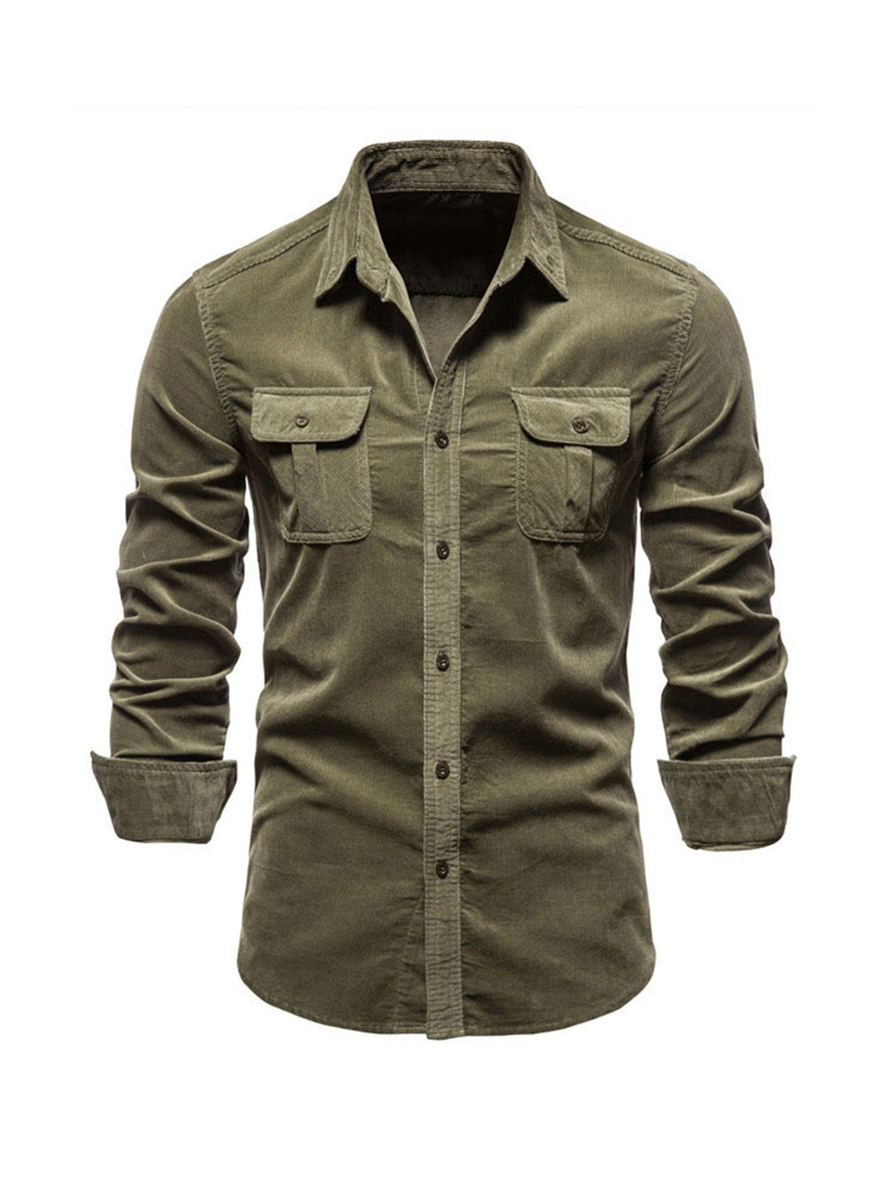 Men’s Stylish Shirt | Men | Soft Button-Up Long Sleeve Shirt | Smart Casual Everyday Wear | Steven & Levon