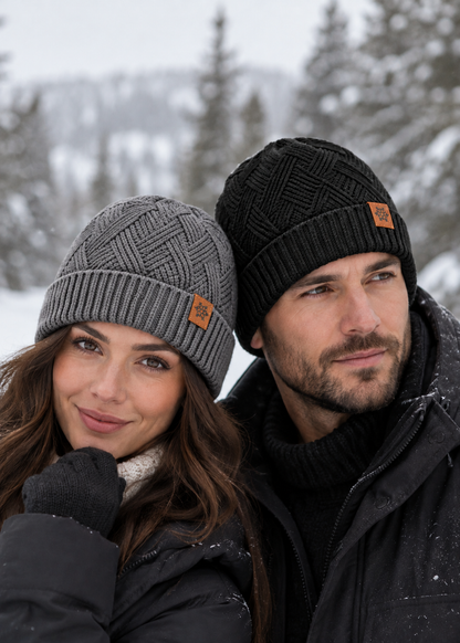 Unisex Winter Beanie | Warm Knitted Hat | Outdoor Sports & Casual Wear | Steven & Levon