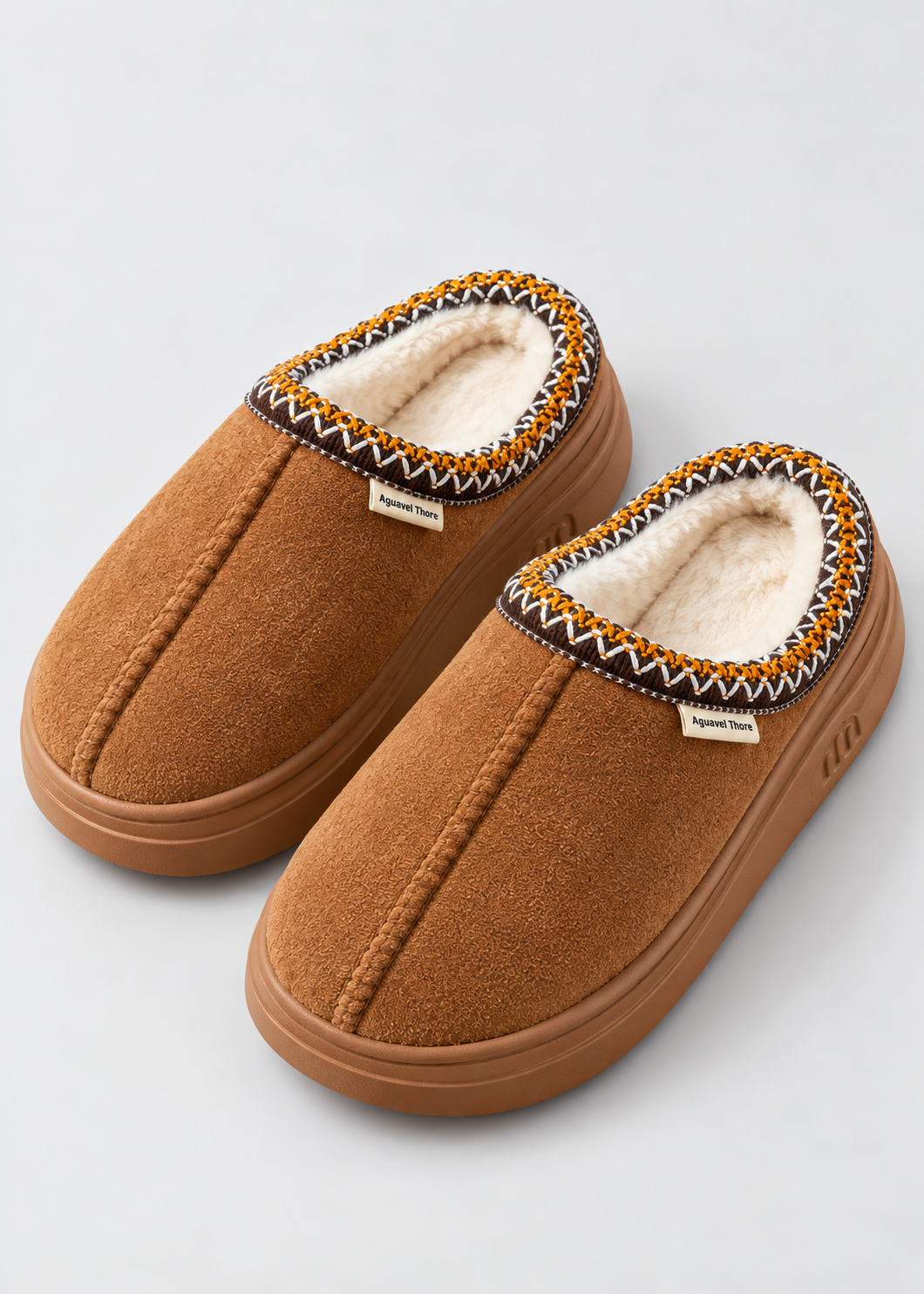 Women's Corduroy Slippers | Plush Lining | Anti Slip EVA Sole | Pull On | Steven & Levon