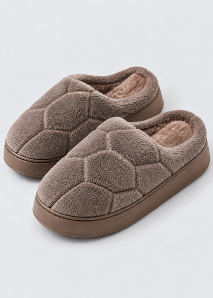 Men's Warm Cotton Slippers | Plush Insole | Non Slip EVA Sole | Steven & Levon