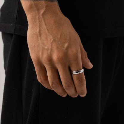 Round Band Ring | Gold, Silver or Black | Unisex | Stainless Steel | Minimalist Style | Steven & Levon