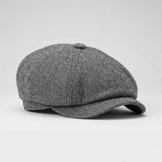 Dapplyn - Eight-Panel Retro Newsboy Cap  Everyday Casual Wear