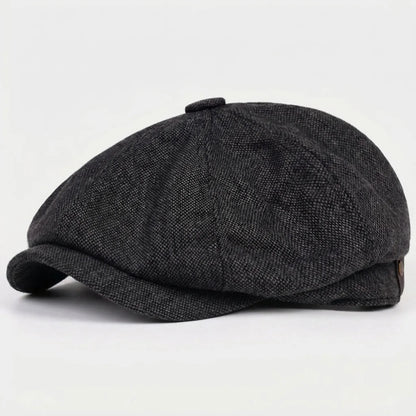 Dapplyn - Eight-Panel Retro Newsboy Cap  Everyday Casual Wear
