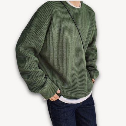 Oversized Knitted Jumper | Knit Pullover Sweater | Women | Soft Knit Fabric | Steven & Levon